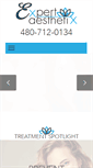 Mobile Screenshot of expertaesthetix.com